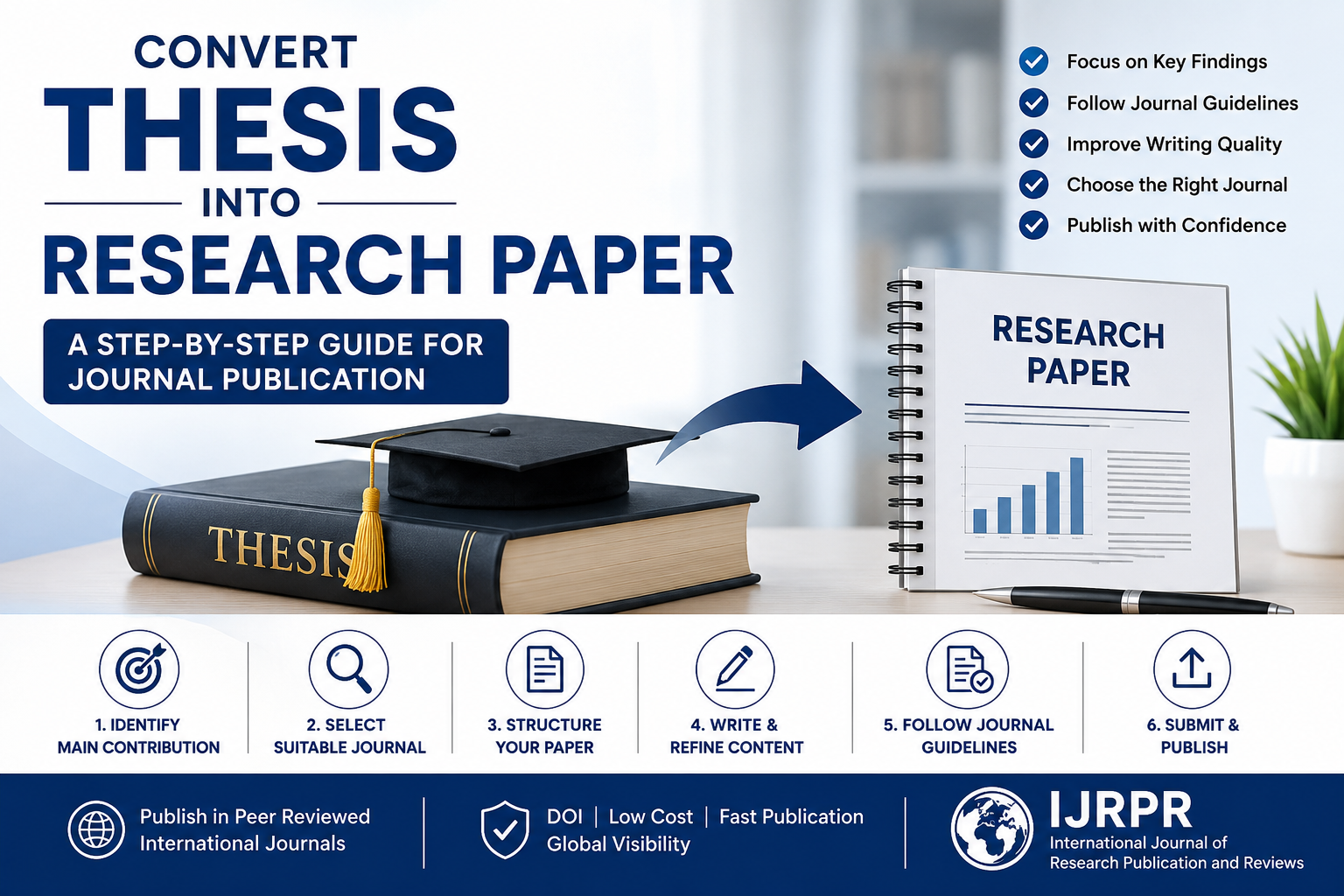 International Journal of Research Publication and Reviews (IJRPR) banner